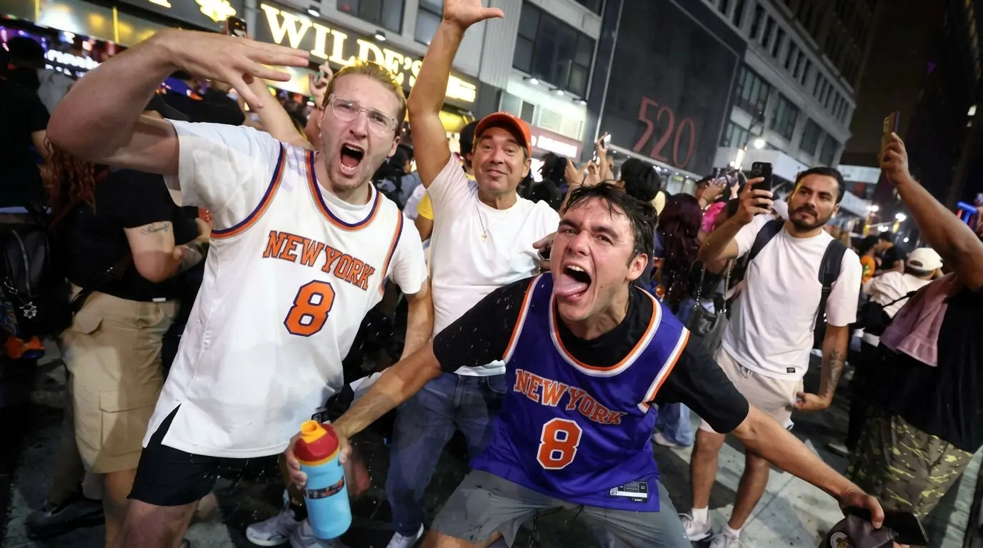 Stars and Fans Celebrate a Make-or-Break Victory