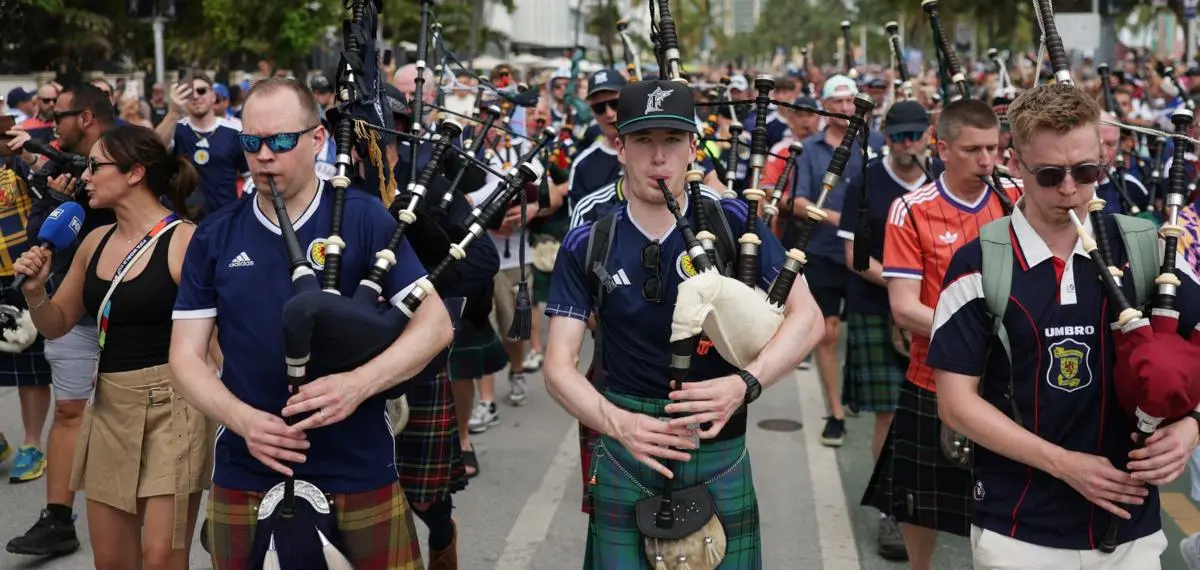 Scotland's Loyal Fans Bring Energy to Miami