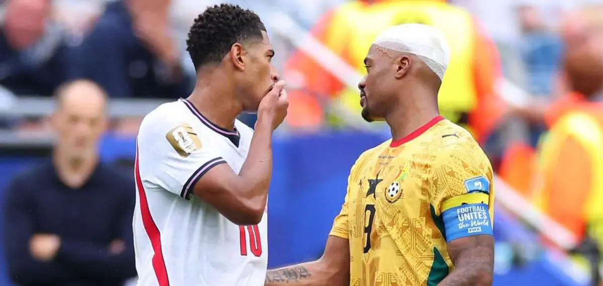 What Happened Between Bellingham and Ayew?