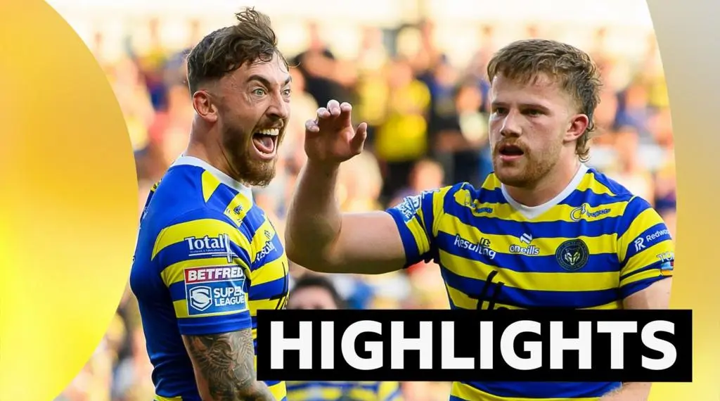 Warrington Fight Back After Tough Loss