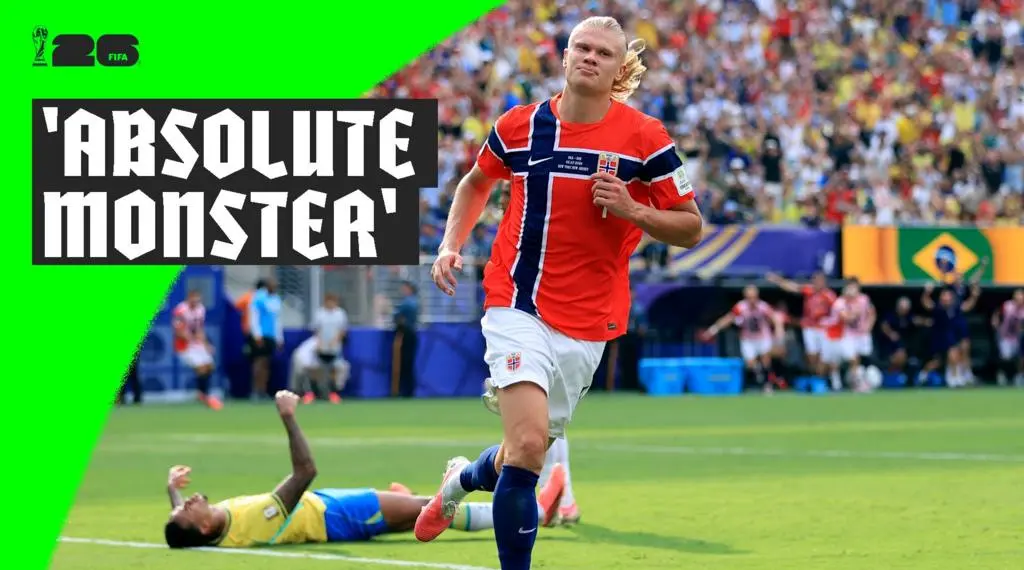 Haaland Powers Norway Past Brazil in Thrilling Upset