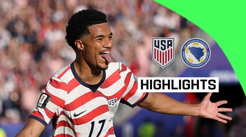 US Advances After a Wild Match